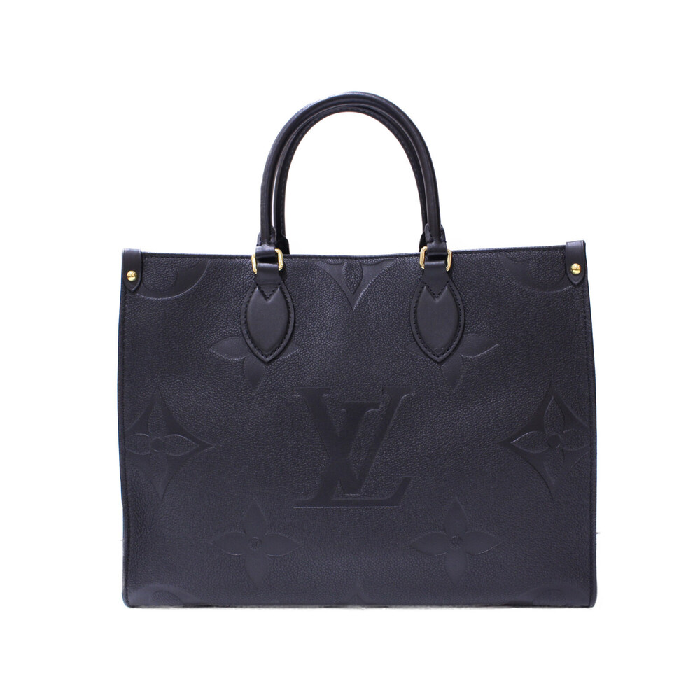 LOUIS VUITTON On the Go Empreinte Giant Noir Black Tote Shoulder Bag - Picture 4 of 7